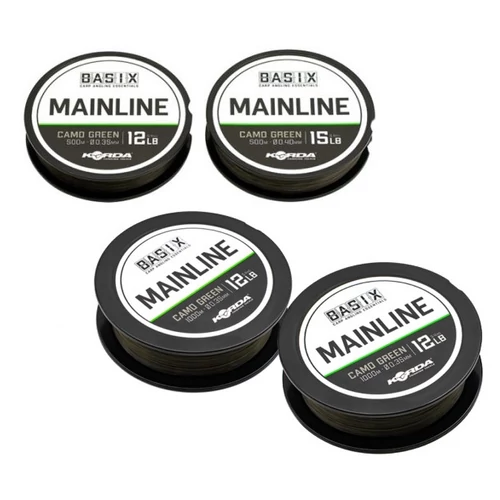KORDA BASIX MAINLINE ZSINÓR CAMO GREEN