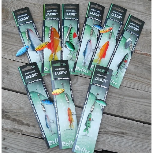 JAXON HOLO-REFLEX ROTUS MINNOW SZERELT GUMIHAL
