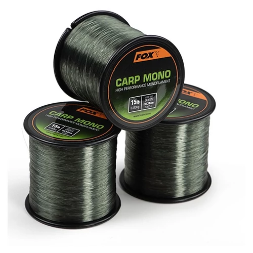 FOX CARP MONO LOW VIS GREEN MONOFIL ZSINÓROK