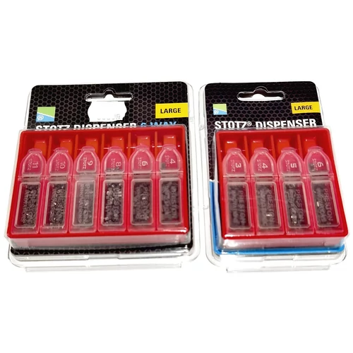 PRESTON STOTZ DISPENSER 6 WAY ÓLOM KÉSZLET 4-11