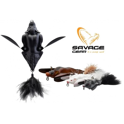 SAVAGE GEAR 3D BAT DENEVÉR 10CM 28G - GREY / SZÜRKE