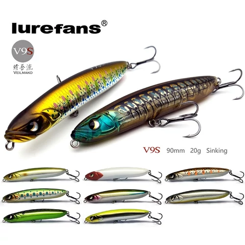 LUREFANS VEILMAKO V9S WOBBLEREK 9CM 20G