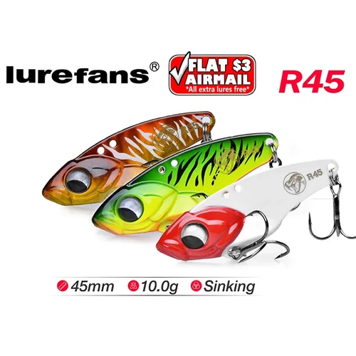 LUREFANS R45 BLADE VIB 4,5CM 10G - SZÍN: 6