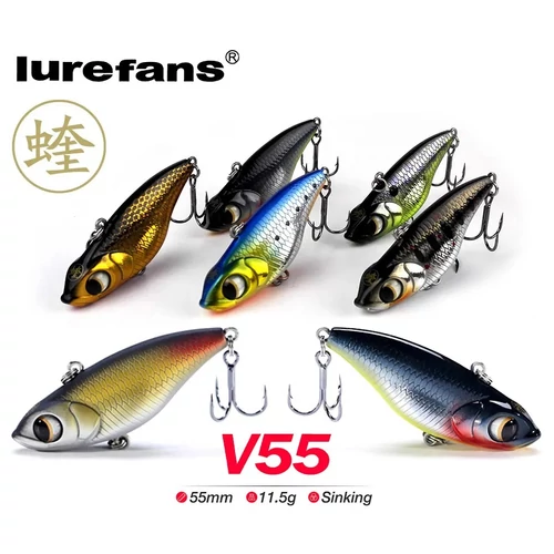 LUREFANS V55 BIGEYE VIPER WOBBLER 5,5CM 11,5G