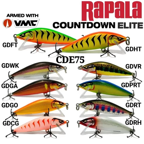 RAPALA COUNTDOWN ELITE CDE55 - 5,5CM - 5G - GDHT