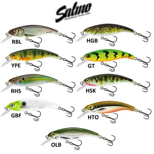 SALMO SLICK STICK FL WOBBLER 6CM 4,5G - RBL