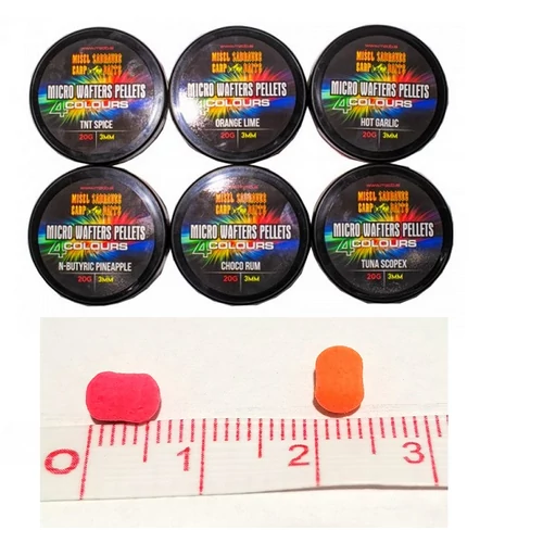 ZADRAVEC 4 COLOURS MICRO WAFTERS PELLETS 3MM