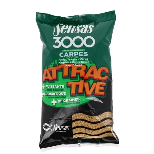 SENSAS 3000 ATTRACTIVE CARP 1KG