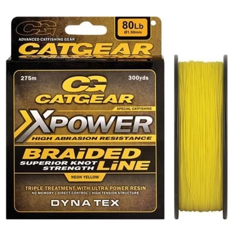 DYNA TEX CATGEAR XPOWER BRAIDED FONOTT ZSINÓR