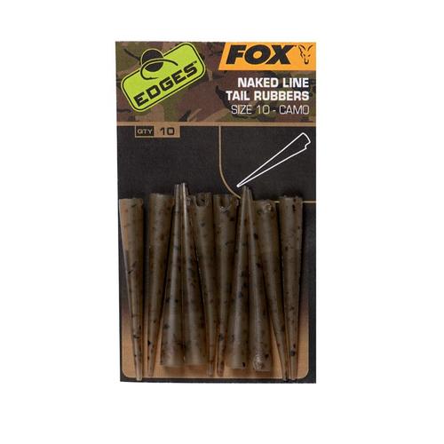 FOX CAMO NAKED LINE TAIL RUBBERS GUMIKÚP MÉRET:10