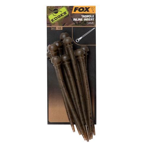 FOX EDGES CAMO TADPOLE INLINE INSERT ÓLOM HÜVELY 10DB/CS