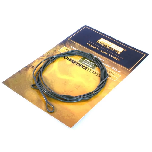 PB PRODUCTS DOWNFORCE TUNGSTEN HIT&RUN LOADED LEADER 30LB 100CM