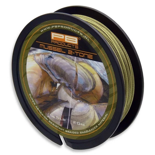 PB PRODUCTS MUSSEL 2-TONE ELŐKE ZSINÓR 35LB 20M
