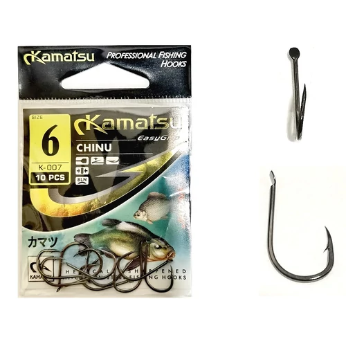 KAMATSU CHINU K-007 LAPKÁS FEKETE HOROG