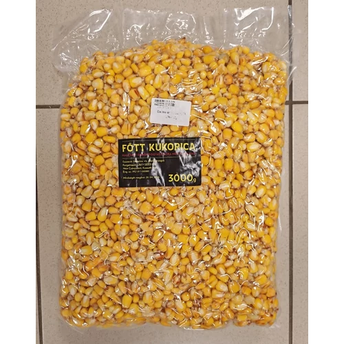 FISH MAX FŐTT KUKORICA 3000G NATÚR