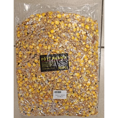 FISH MAX FŐTT MAGMIX BÚZA-KUKORICA-KENDER 3000G NATÚR