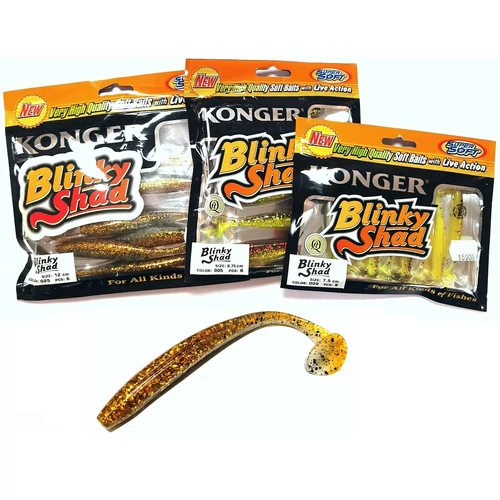 KONGER BLINKY SHAD GUMIHAL - 12CM - 006 STARRY NIGHT