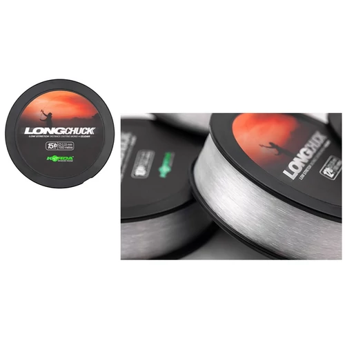 KORDA LONG CHUCK CLEAR MONOFIL ZSINÓR 1000M