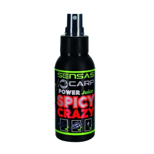 SENSAS CARP POWER JUICE SPRAY 75ML - SPICY CRAZY / PIROS