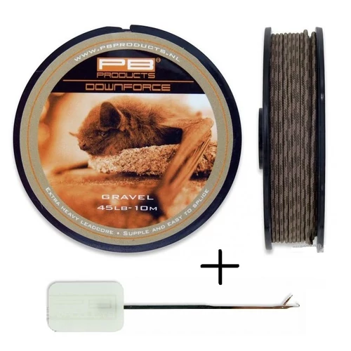 PB PRODUCTS DOWNFORCE LEADCORE GRAVEL 45LB 10M