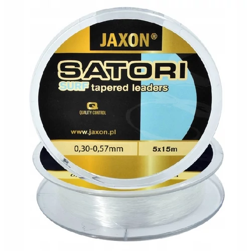 JAXON SATORI SURF TAPERED LEADERS DOBÓELŐTÉT 5X15M 