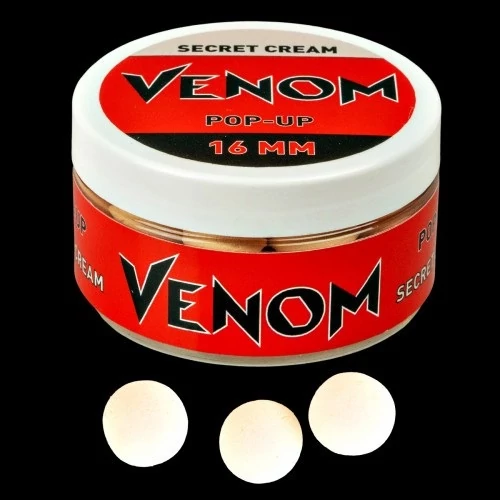 FEEDERMANIA VENOM POP-UP BOILIE 16MM - SECRET CREAM
