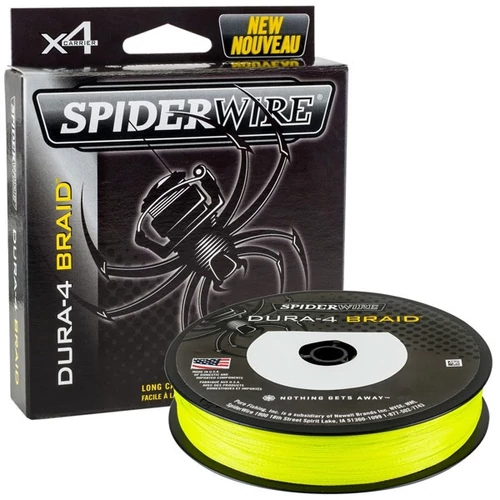 SPIDER WIRE DURA-4 BRAID FONOTT ZSINÓR 150M SÁRGA