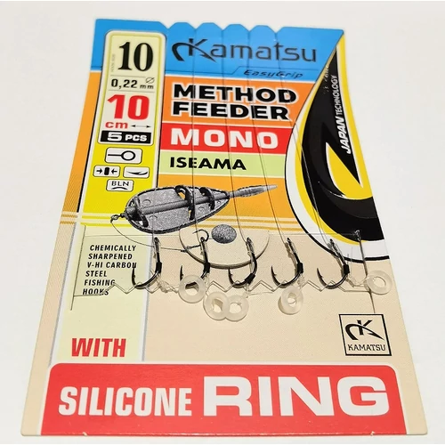 KAMATSU METHOD FEEDER MONO ISEAMA ELŐKE SZILIKON KARIKÁVAL