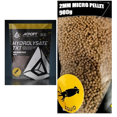 ACROFT HYDROLYSATE TXT 2MM MICRO PELLET 900G SQUID