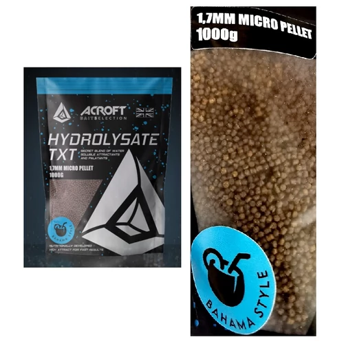 ACROFT HYDROLYSATE TXT 1,7MM MICRO PELLET 1000G - BAHAMA STYLE