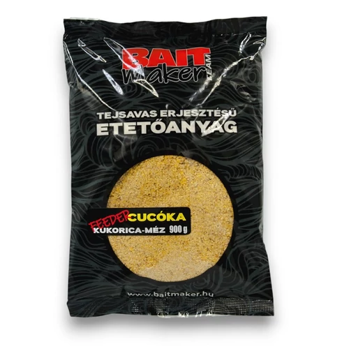 BAITMAKER TEJSAVAS ETETŐANYAG FEEDER CUCÓKA 900G - KUKORICA &amp; MÉZ
