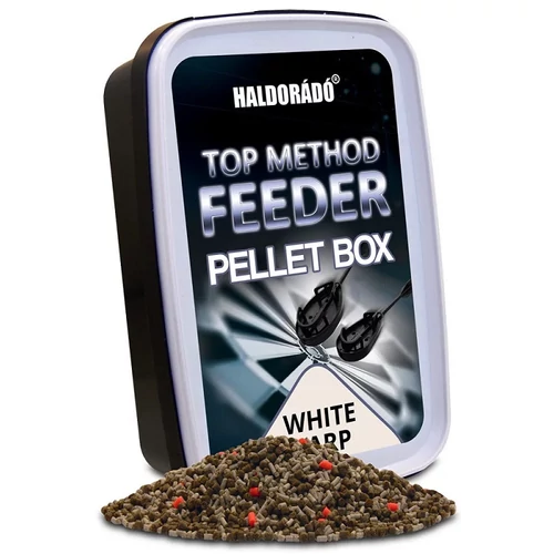 HALDORÁDÓ TOP METHOD FEEDER PELLET BOX - WHITE CARP