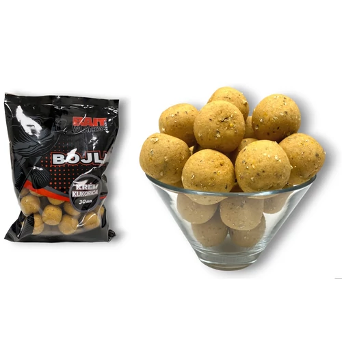 BAITMAKER BOJLI 800G 30MM - KRÉM KUKORICA 