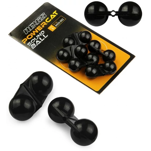 NEVIS POWER CAT HARCSÁZÓ DUPLA CSÖRGŐ FEKETE