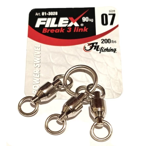 FILFISHING FILEX POWER BREAK 3 HÁRMAS FORGÓ KARIKÁN