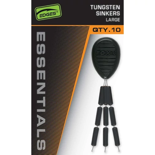 FOX ESSENTIALS TUNGSTEN SINKERS LARGE 9DB