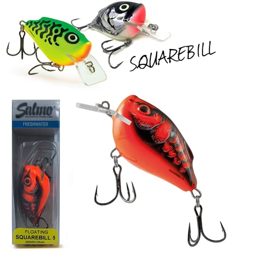 SALMO SQUAREBILL WOBBLEREK 5CM 14G