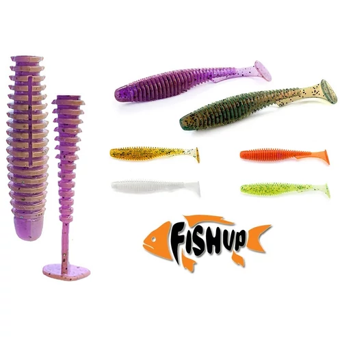 FISHUP U-SHAD GUMIHALAK 4" - 10,1CM - 8DB