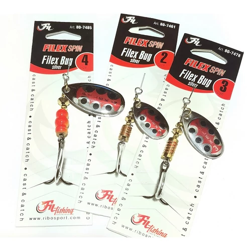 FILFISHING FILEX BUG SILVER KÖRFORGÓ VILLANTÓ