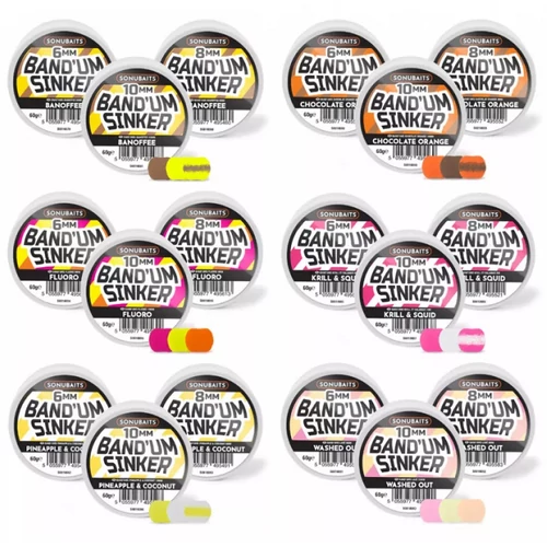 SONUBAITS BAND'UM SINKER 6MM SÜLLYEDŐ CSALI