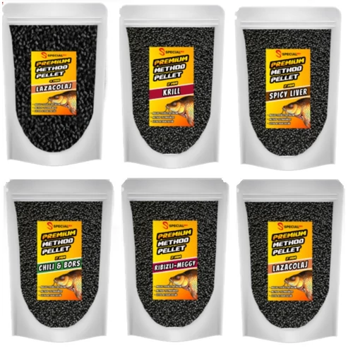 SPECIÁL MIX PRÉMIUM METHOD PELLET - LAZACOLAJ 4MM