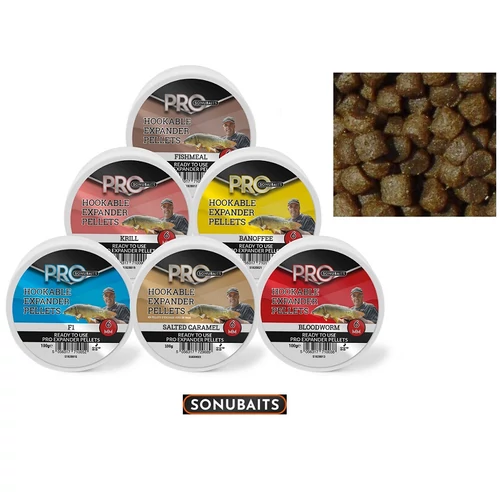 SONUBAITS HOOKABLE EXPANDER PELLETS - BANOFFEE 6MM
