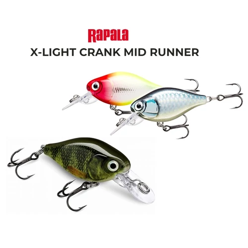 RAPALAX-LIGHT CRANK MID RUNNER 3,5CM 4,0G WOBBLEREK