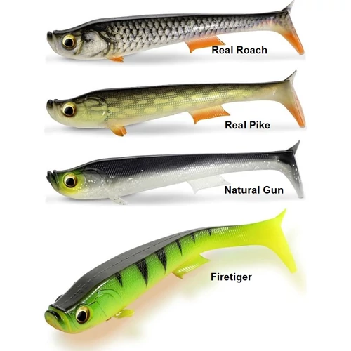 QUANTUM TARP SHAD UV ACTIVE GUMIHAL 16CM 1DB/CS - REAL ROACH