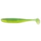 KEITECH EASY SHINER GUMIHAL 4" 10CM - LIME/CHARTREUSE