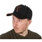 FOX COLLECTION BASEBALL CAP BLACK &amp; ORANGE