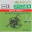 KORUM XPERT SPECIMEN MICRO BARBED HOROG  SIZE 6