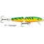RAPALA JOINTED FLOATING WOBBLER J07 FT