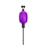 FOX BLACK LABEL DUMPY BOBBINS KAPÁSJELZŐ - PURPLE