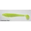 KEITECH SWING IMPACT GUMIHAL 4" 10CM - CHARTREUSE SHAD